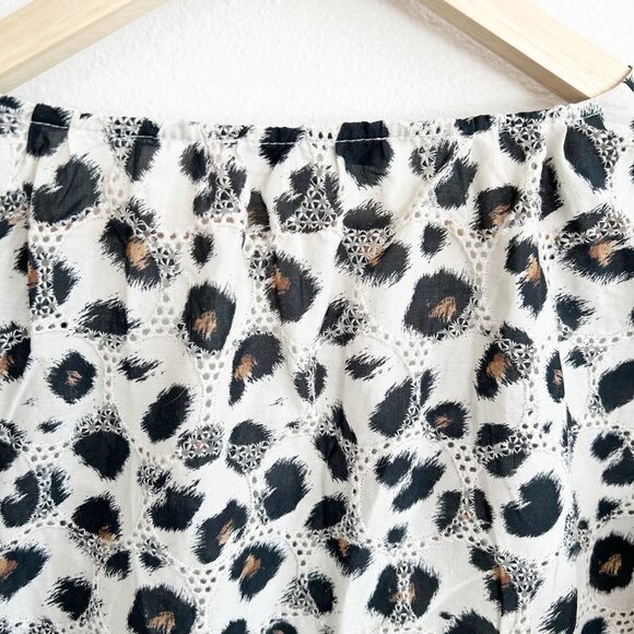 NWT Kate Landry Animal Print Midi Patio Lounge Dress Mumu Sz L - Picture 7 of 10